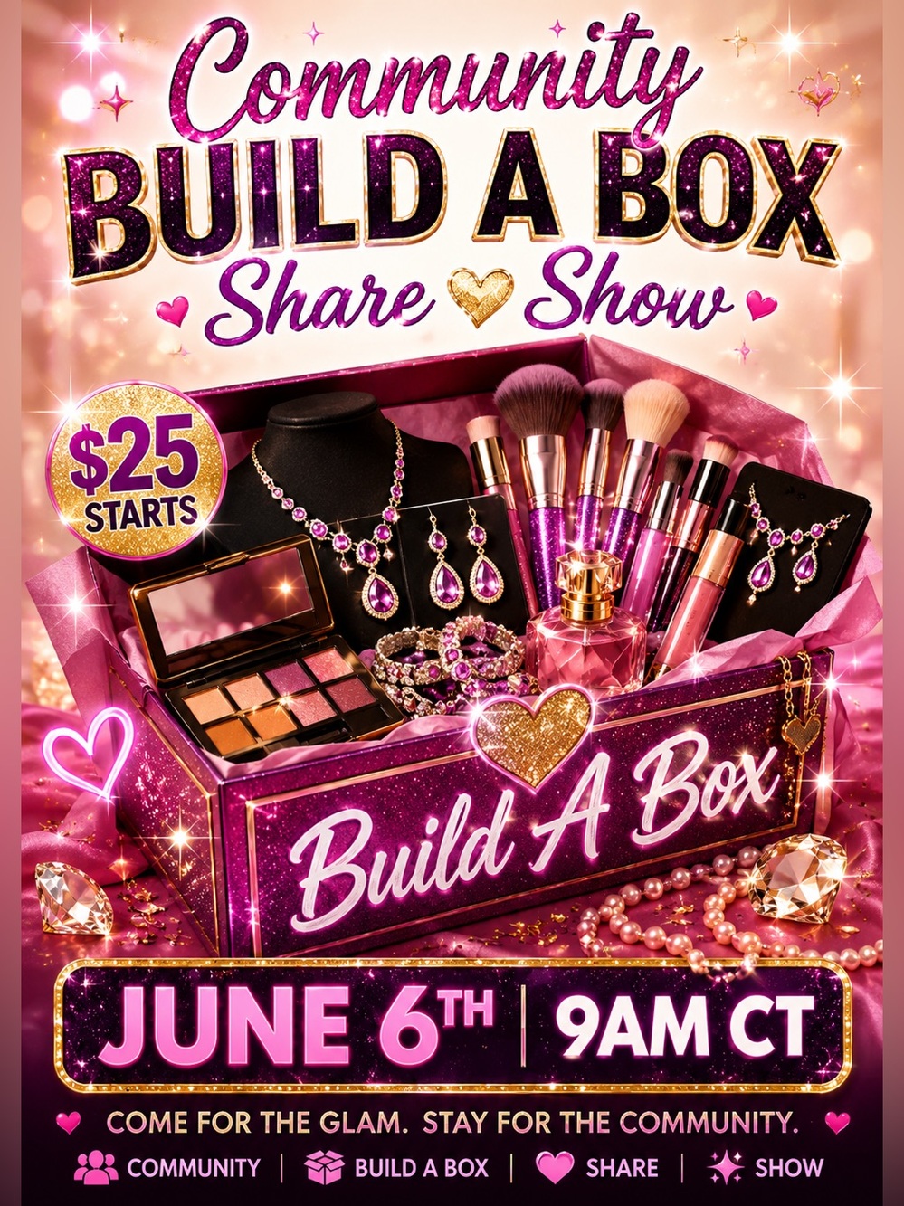 Community Build A Box Share Show